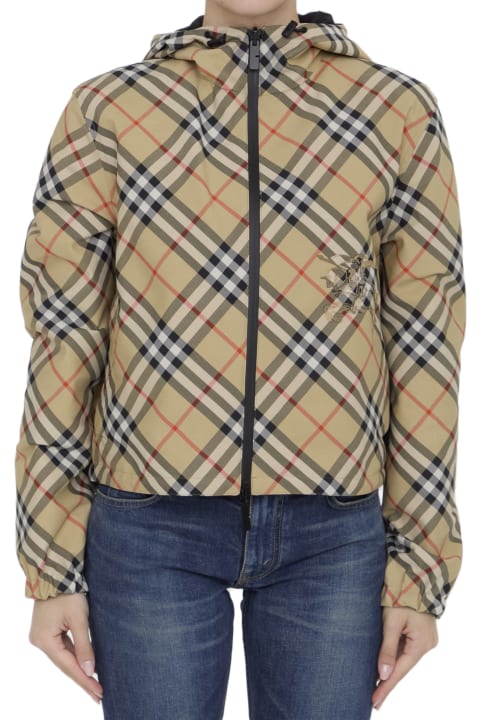Burberry for Women Burberry Cropped Reversible Jacket