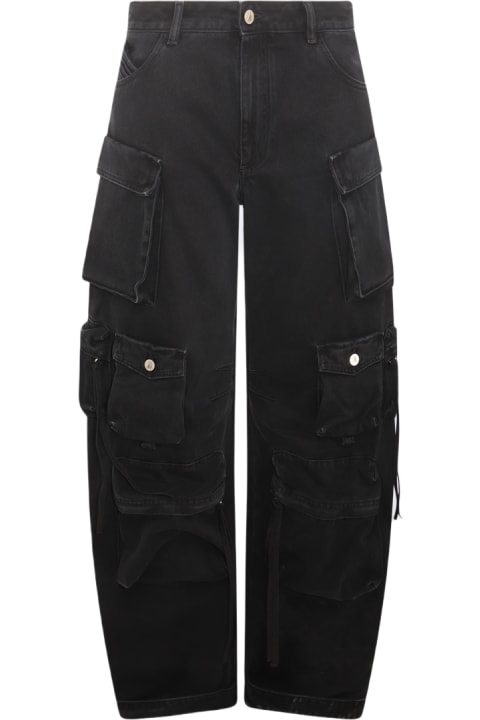 The Attico Pants & Shorts for Women The Attico Black Cotton Jeans