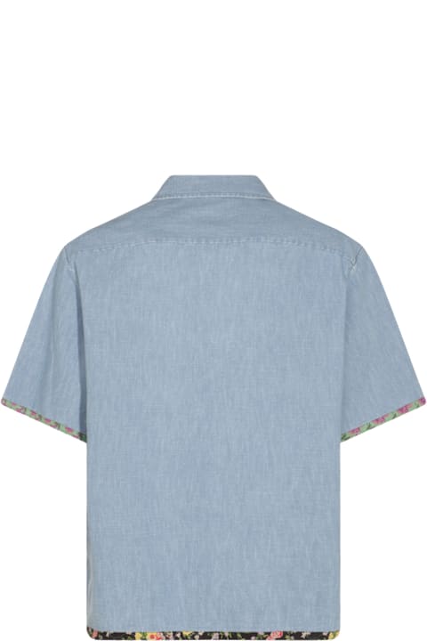 Valentino for Men Valentino Light Blue Cotton Shirt