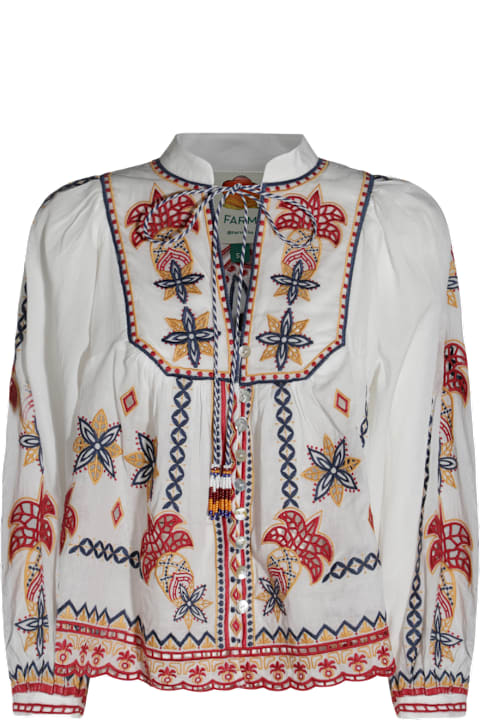 Homeware Farm Rio White And Multicolor Top