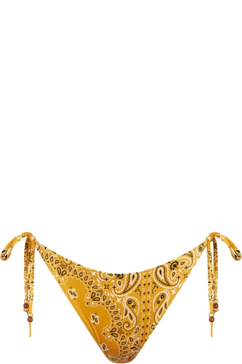 أدوات منزلية MC2 Saint Barth Woman Swim Briefs With Bandanna Print