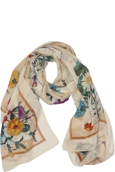 TwinSet Scarves & Wraps for Women TwinSet Cotton Scarf