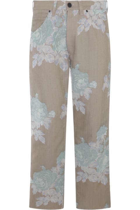 Pants & Shorts for Women Vivienne Westwood Beige Cotton Pants
