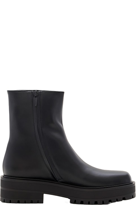 Homeware Gianvito Rossi Leather Combat Boots