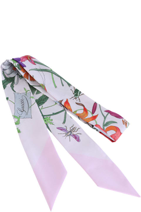 Homeware Gucci Pink Silk Scarf