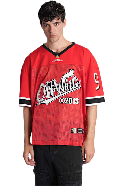 أدوات منزلية Off-White T-shirt In Red Polyester
