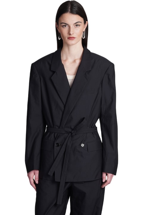 Lemaire for Women Lemaire Blazer In Black Cotton