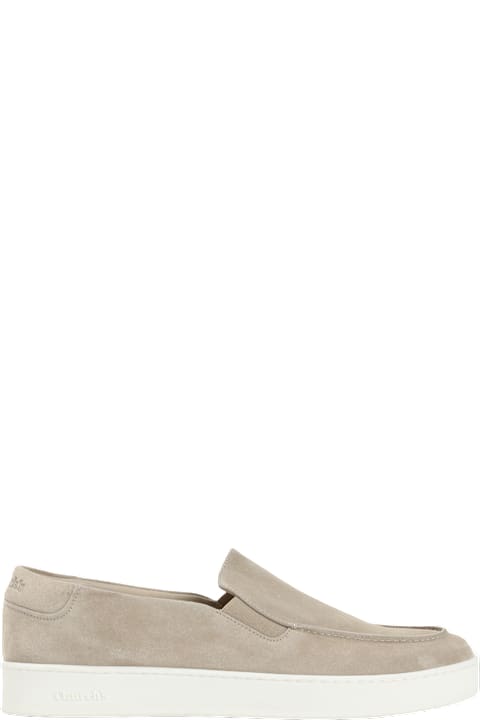 Homeware Church's Cappuccino Suede Longton 2 Slip-ons