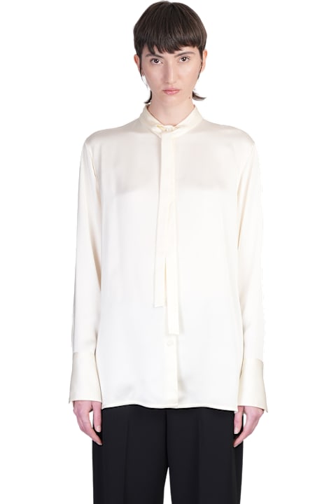 Jil Sander for Women Jil Sander Shirt 97 Shirt In Beige Viscose