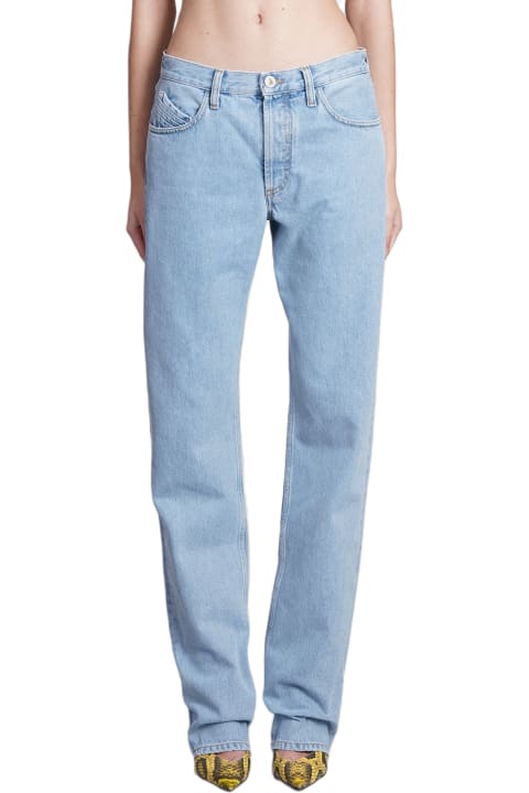 Jeans for Women The Attico Boyfriend Long Denim Pants