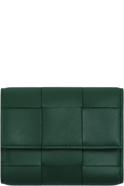 Bottega Veneta Accessories for Women Bottega Veneta Tri-fold Leather Wallet