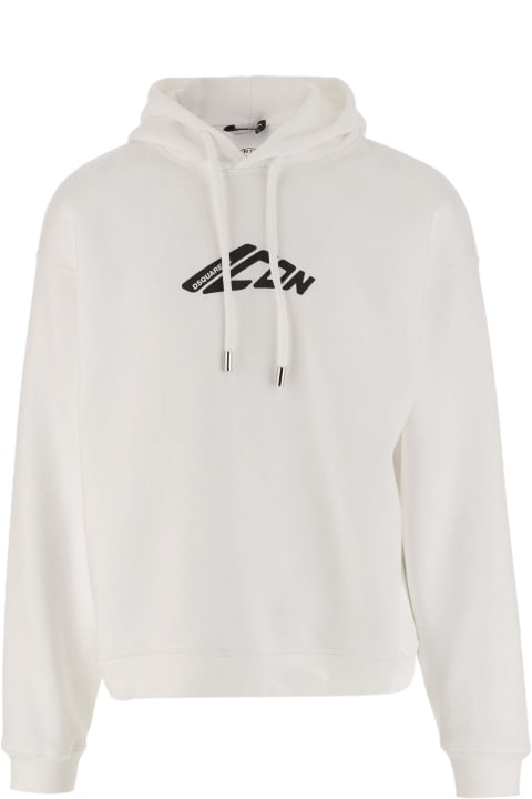 Homeware Dsquared2 Cotton Blend Hoodie With Logo