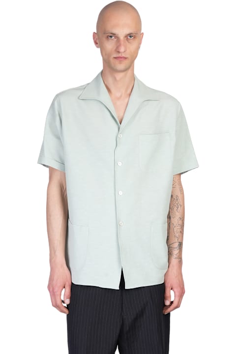 Maison Margiela for Men Maison Margiela Shirt In Green Linen