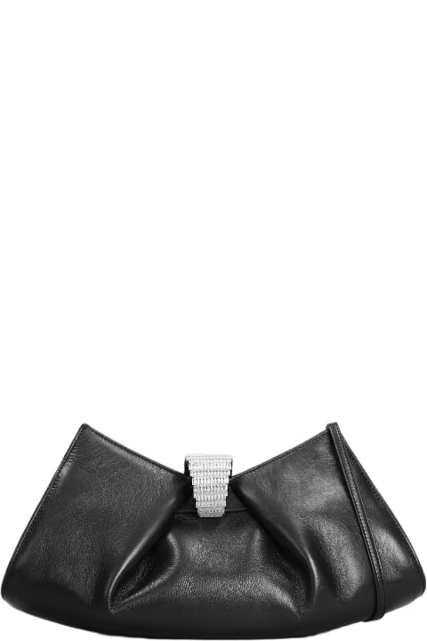 Giuseppe Zanotti Luggage for Women Giuseppe Zanotti Clutch In Black Leather