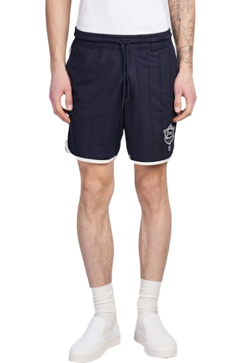 Drôle de Monsieur Clothing for Men Drôle de Monsieur Shorts In Blue Polyester