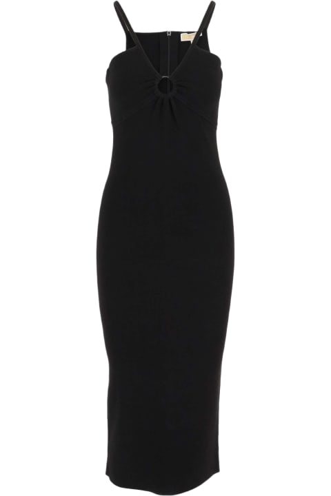 Fashion for Women Michael Kors Viscose Blend Longuette Dress Michael Kors