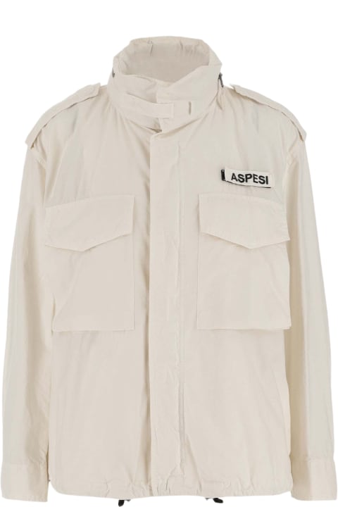 Aspesi Coats & Jackets for Women Aspesi Cotton Jacket With Logo