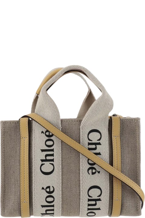 Bags for Women Chloé Mini Woody Tote Bag