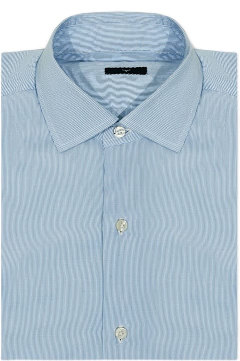 Homeware Larusmiani Tailored Cotton Shirt Mayfair Shirt