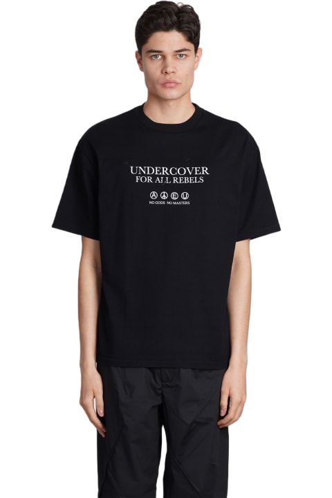 Undercover Jun Takahashi Topwear for Women Undercover Jun Takahashi T-shirt In Black Cotton