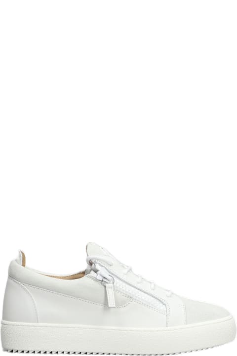Giuseppe Zanotti for Men Giuseppe Zanotti Gz94 Sneakers In Grey Suede