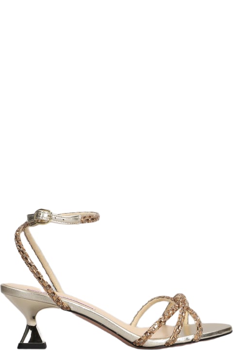 Shoes Sale for Women Marc Ellis Sandals In Gold Leather