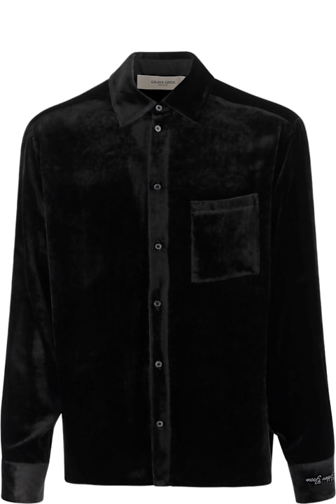 Golden Goose for Men Golden Goose Viscose And Silk Shirt