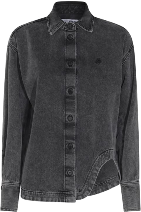 The Attico for Women The Attico Black Cotton Shirt