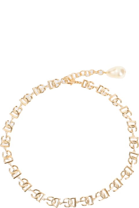 Necklaces for Women Dolce & Gabbana Dg Logo Necklace