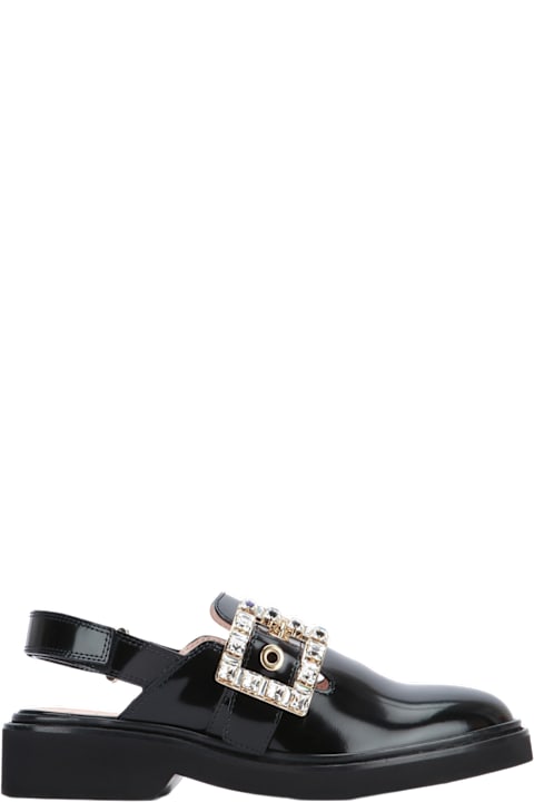 Roger Vivier for Women Roger Vivier Viv Rangers Strass Mule