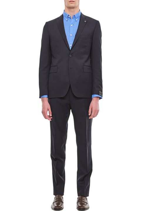 Suits for Men Tagliatore Cotton Dress Suit