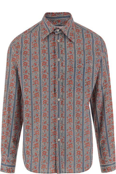 Valentino Clothing for Men Valentino Voyage Imaginaire Cotton Shirt