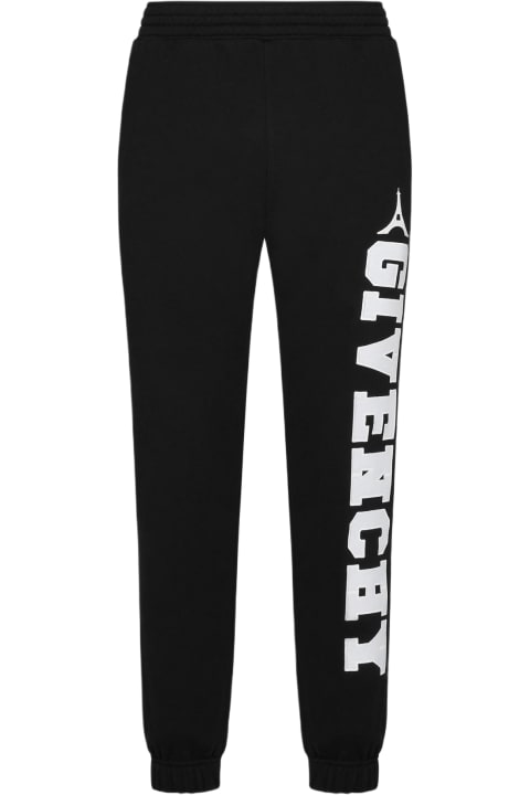 Givenchy Clothing for Men Givenchy Logo Cotton Jogger Pants