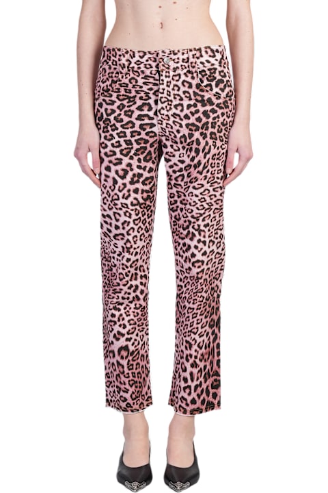 A Paper Kid Clothing for Women A Paper Kid Pants In Rose-pink Cotton