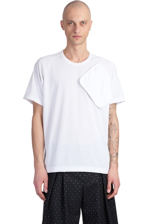 Comme Des Garçons Homme Plus for Men Comme Des Garçons Homme Plus T-shirt In White Polyester