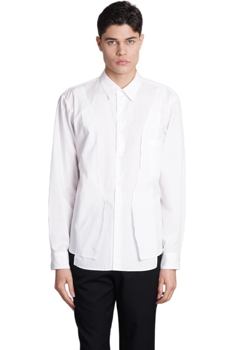 Comme Des Garçons Homme Plus for Men Comme Des Garçons Homme Plus Shirt In White Cotton