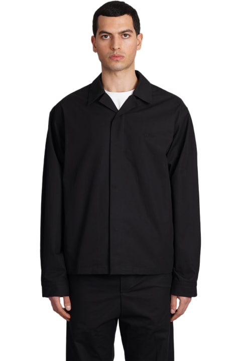 メンズ OAMCのシャツ OAMC System Shirt Shirt In Black Cotton
