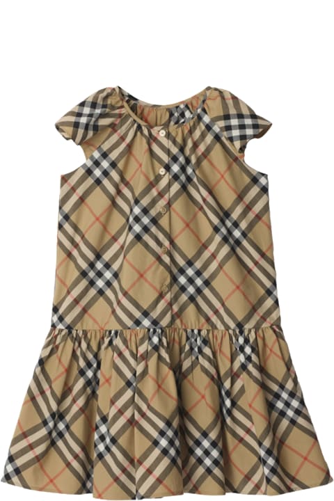 Burberry for Girls Burberry Cotton Check Dress