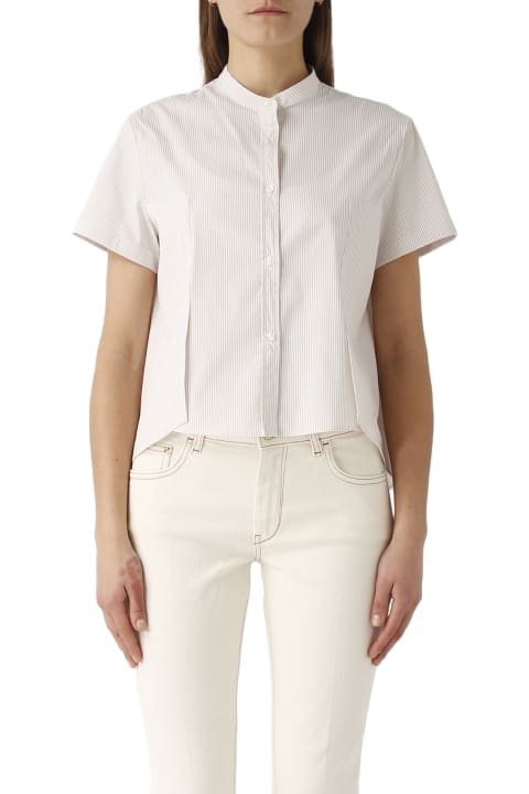 Fay for Women Fay Shirt M/c Rounded And Cut Shirt
