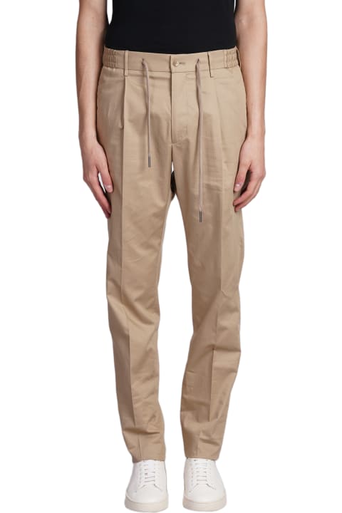 Tagliatore 0205 Pants for Men Tagliatore 0205 P-newman Pants In Beige Cotton