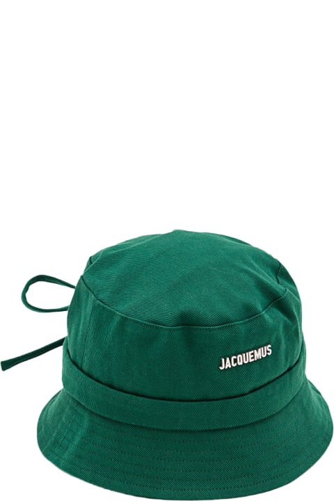 Jacquemus Hats for Women Jacquemus Le Bob Gadjo Cotton Bucket Hat