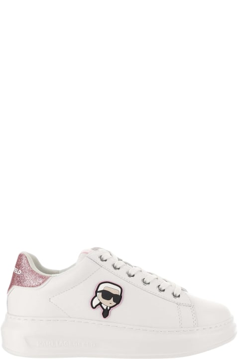 Karl Lagerfeld Sneakers for Women Karl Lagerfeld Leather Sneakers With Logo