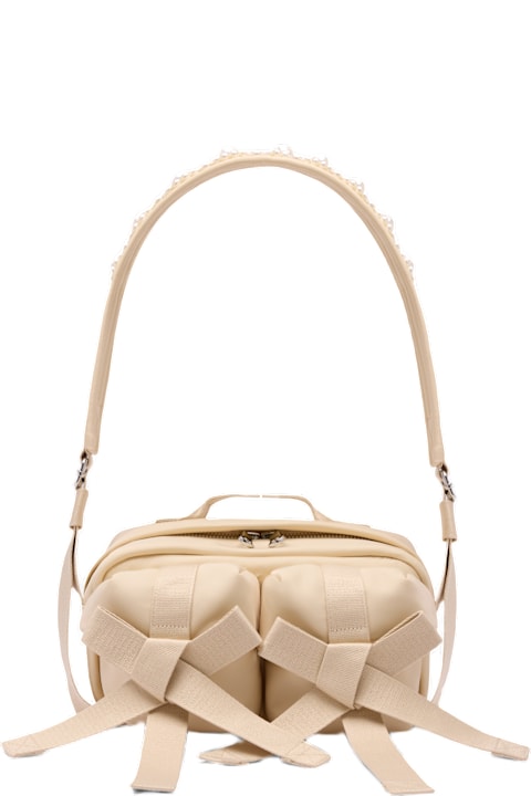 Simone Rocha for Women Simone Rocha Beaded Classic Bow Crossbody Bag