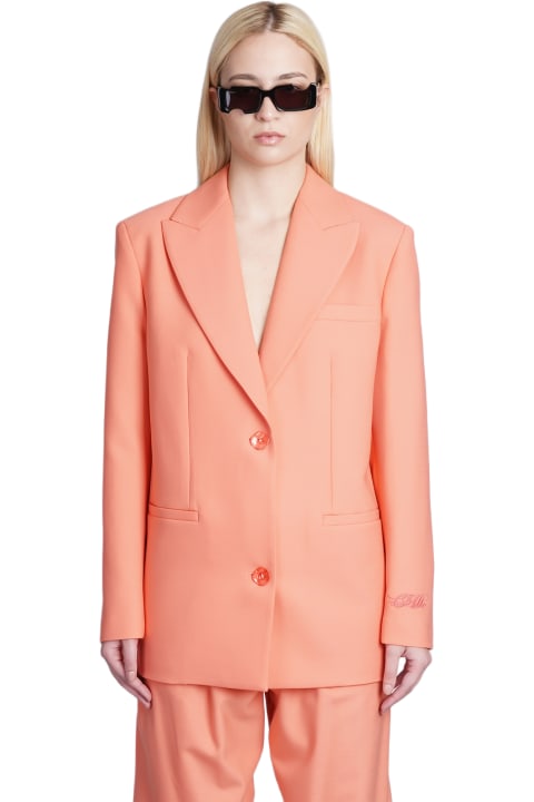 Off-White Coats & Jackets for Women Off-White Tomboy Single-breasted Long-sleeved Blazer