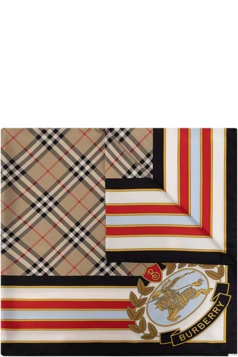 Burberry Accessories for Men Burberry Silk Scarf