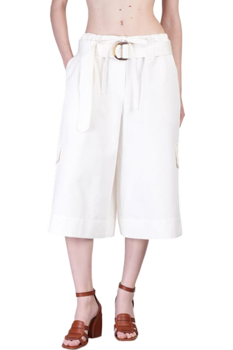 Zimmermann for Women Zimmermann Shorts In White Cotton