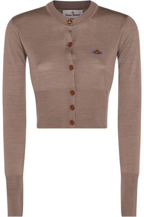 Vivienne Westwood Clothing for Women Vivienne Westwood Sand Wool Knitwear
