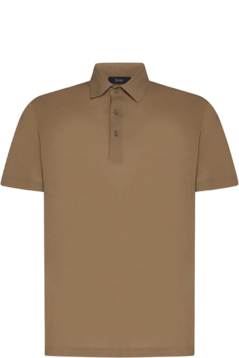 Herno Shirts for Men Herno Cotton Polo Shirt