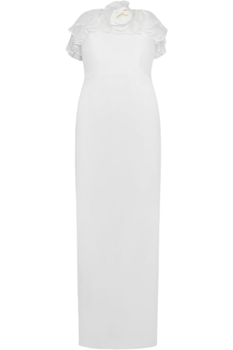 Alessandra Rich Dresses for Women Alessandra Rich Cady And Organza Tube Dress