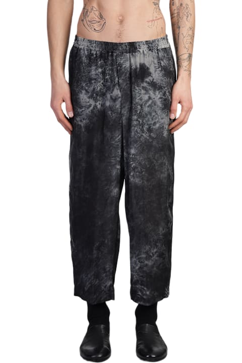 Sapio for Men Sapio N 42l Pants In Black Polyamide Polyester